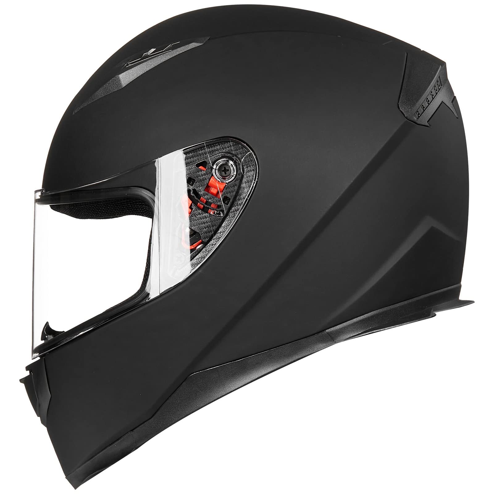 ILM two visors clear and smoked displayed together for light-adaptive riding convenience