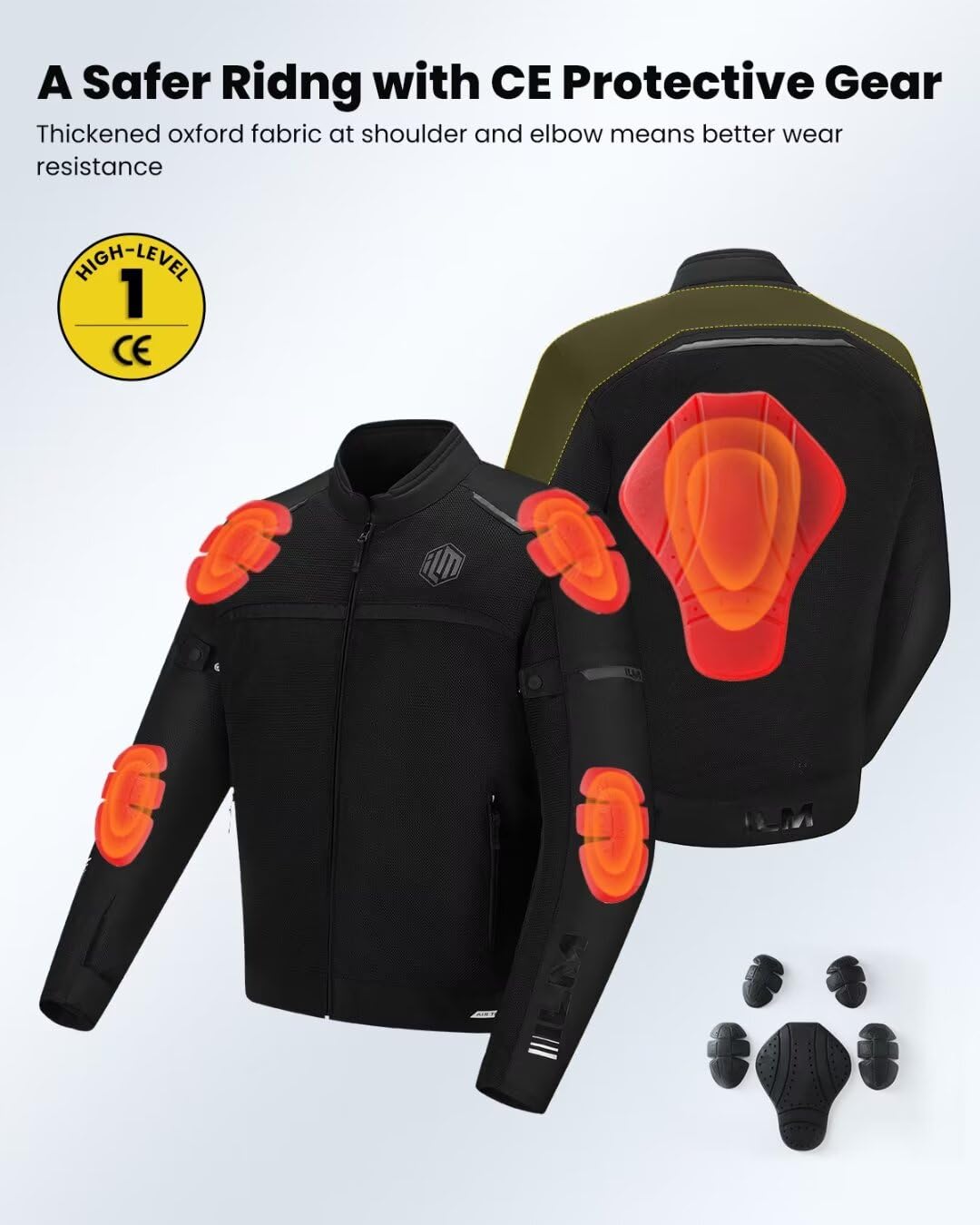 ILM JAM1 removable CE armor pads demonstrating protective modularity