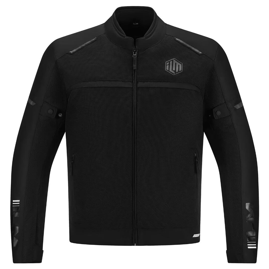 ILM JAM1 front view showing jacket fit and ventilation benefit