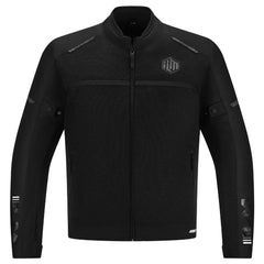 ILM JAM1 front view showing jacket fit and ventilation benefit