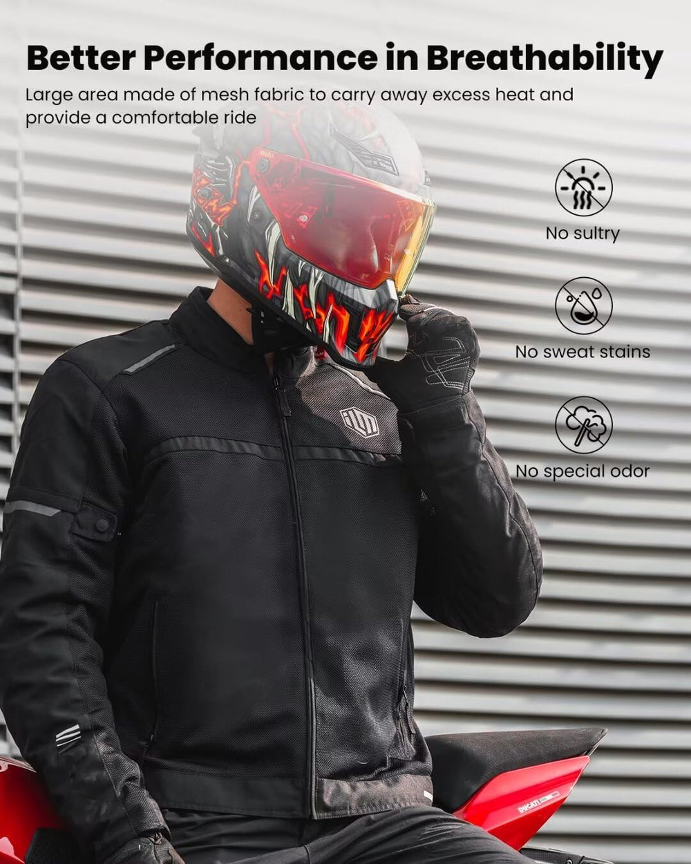 ILM JAM1 600D Oxford detail reinforcing shoulders for abrasion resistance