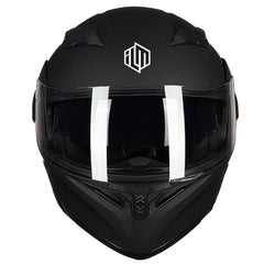 ILM helmet internal sun visor lowered for quick glare reduction