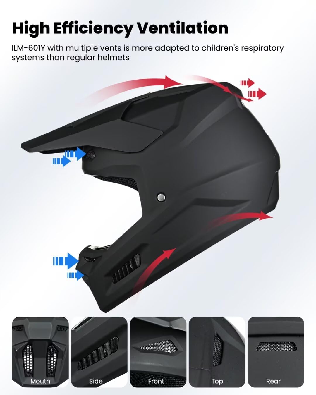 ILM goggles and gloves set with sponge cushion for comfort and eye safety