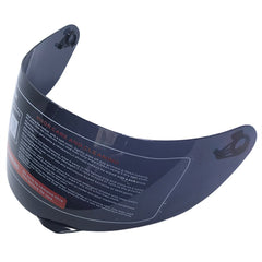 ILM visor front view showing tinted shield and clear field of vision benefit