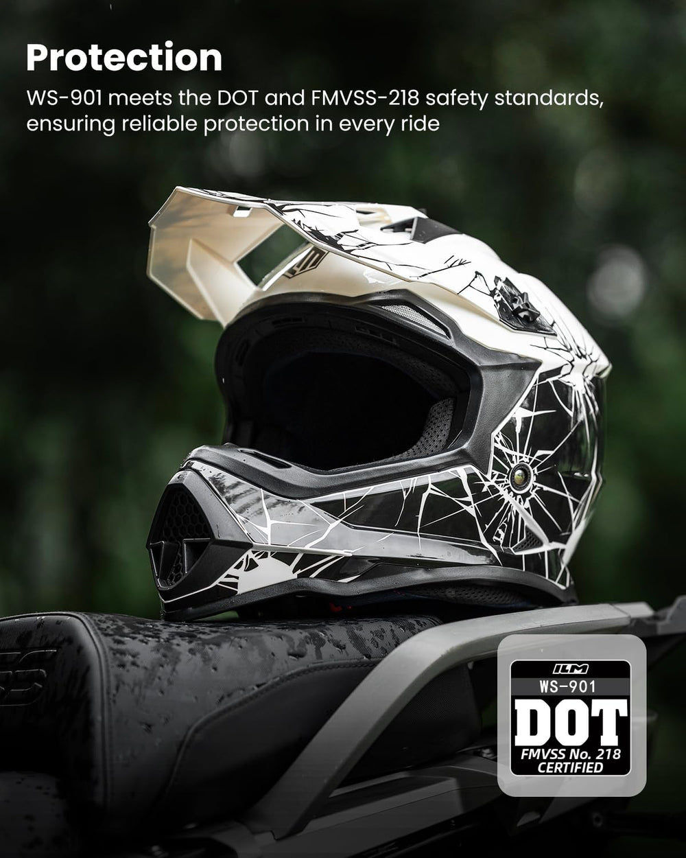 ILM removable inner liner closeup for breathable comfort and easy washing