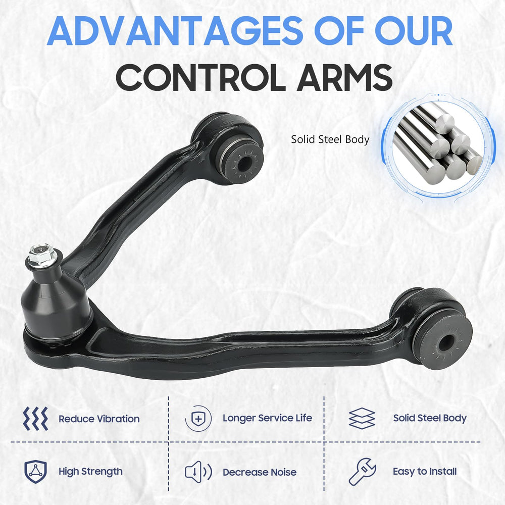 ILONPA ball joint detail demonstrating robust construction and smooth steering return