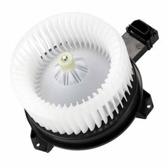 ILONPA blower motor front view showing mount points and connector, ensures proper fit