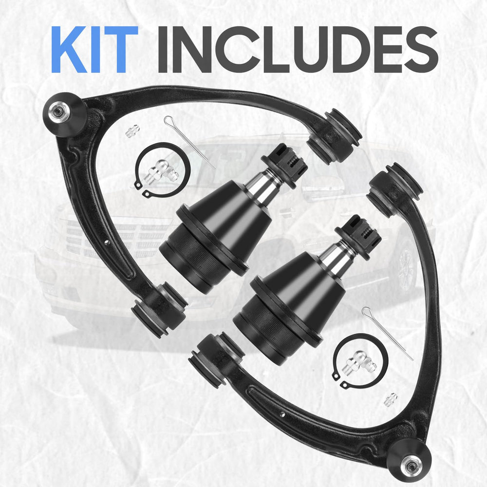 ILONPA control arm installed on truck demonstrating restored steering geometry and stability
