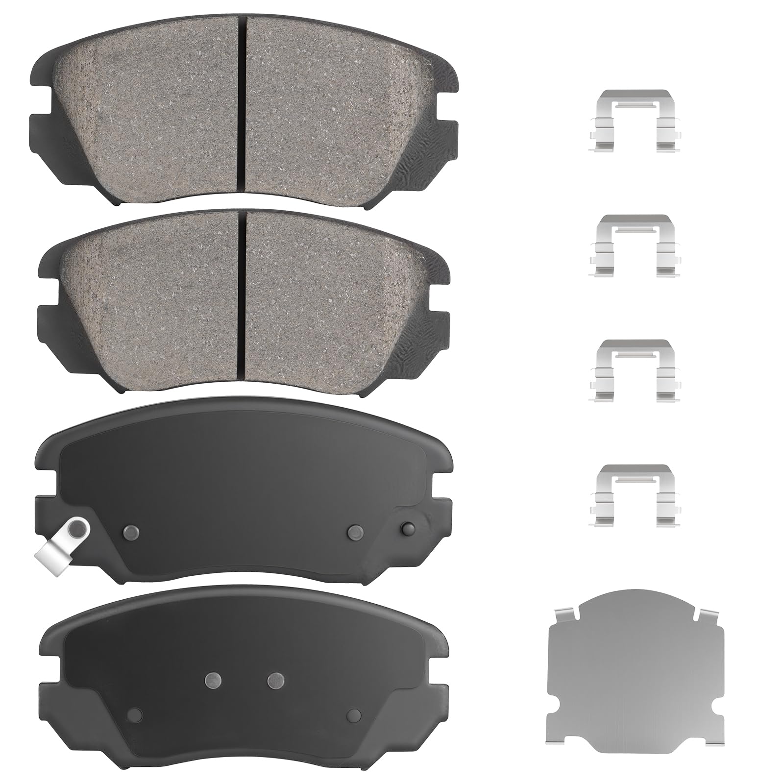 ILONPA front packaging showing complete 4PCS kit and hardware, ensures proper fit