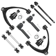 ILONPA front suspension kit overview showing all ten components and cohesive fit