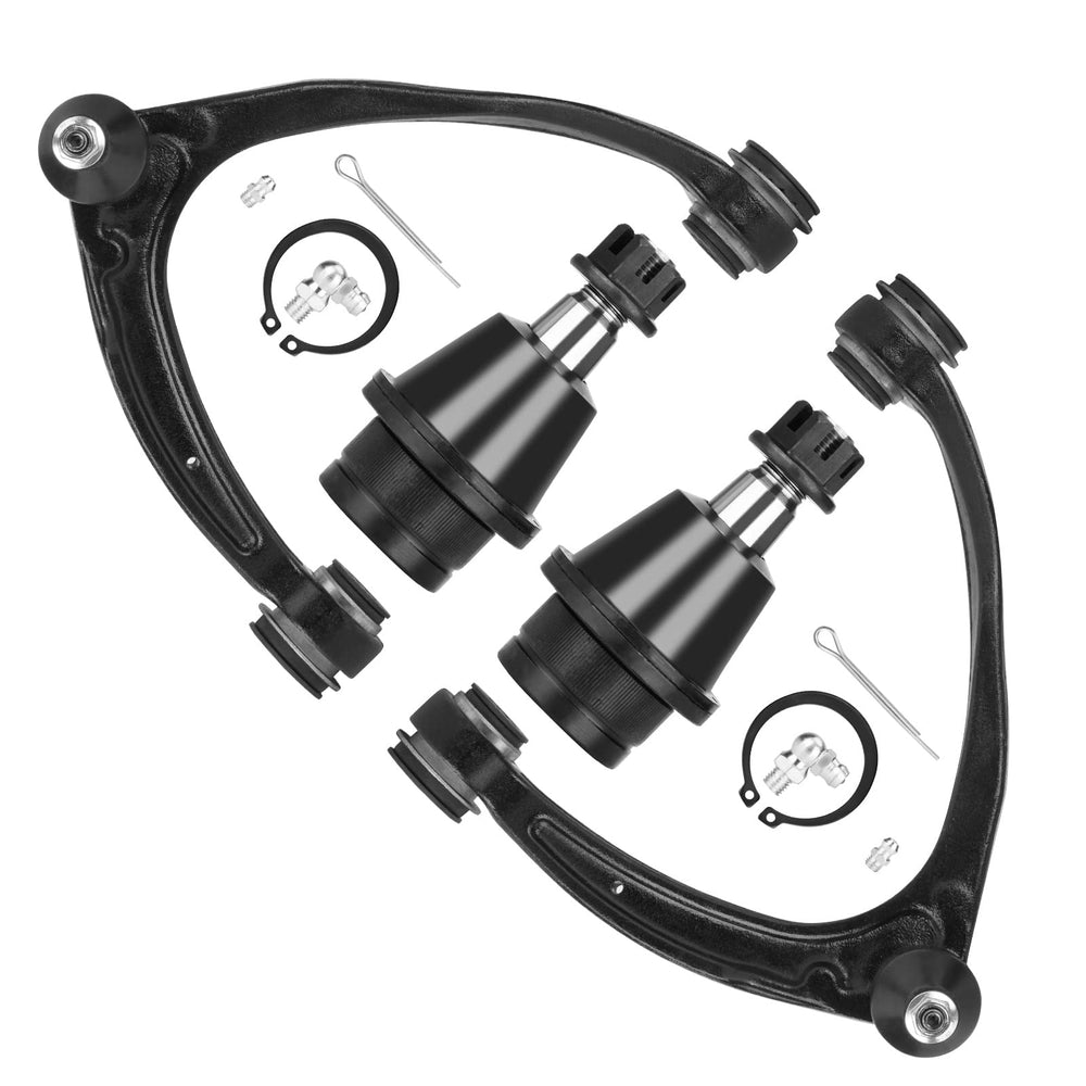 ILONPA packaged 4-piece front suspension kit showing contents and fitment information