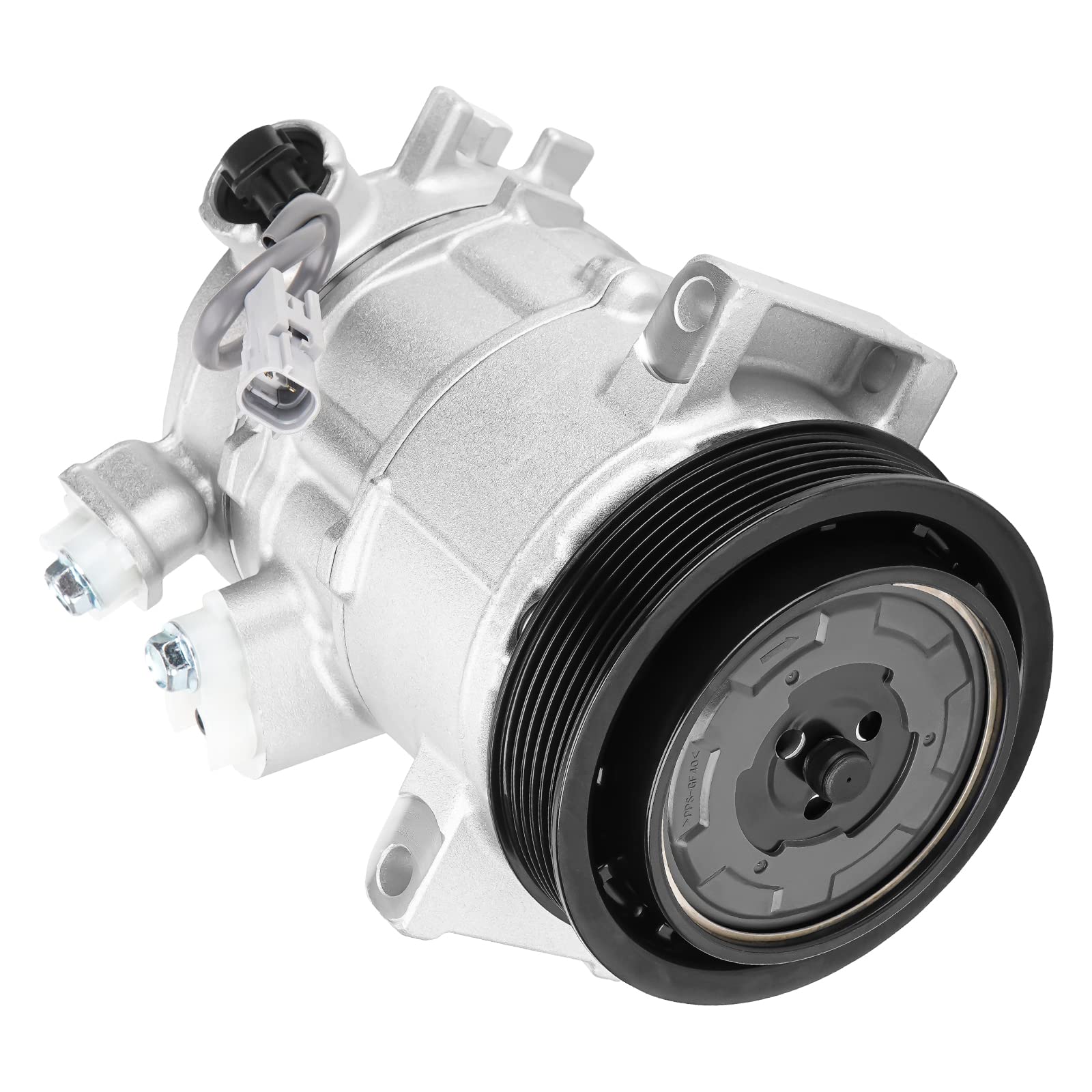 ILONPA front view compressor showing full assembly and easy fitment benefit