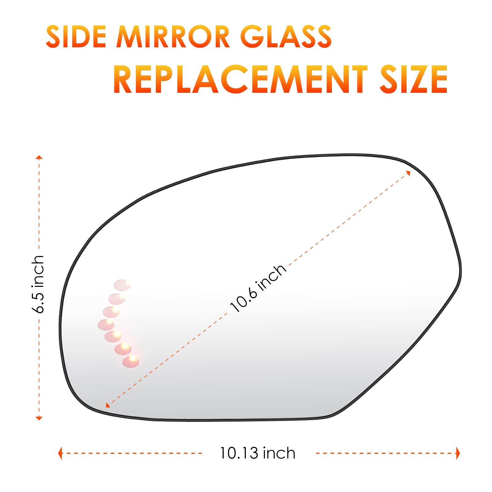 ILONPA heated mirror installed on truck demonstrating restored visibility benefit