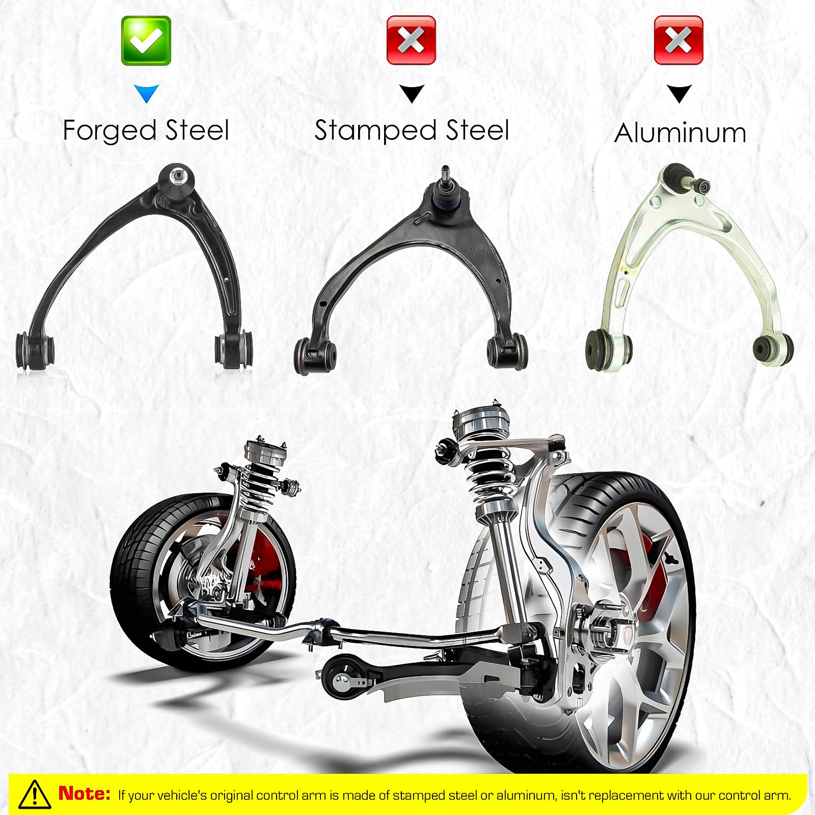 ILONPA lower ball joint detail displaying precision mating surface for reliable steering response