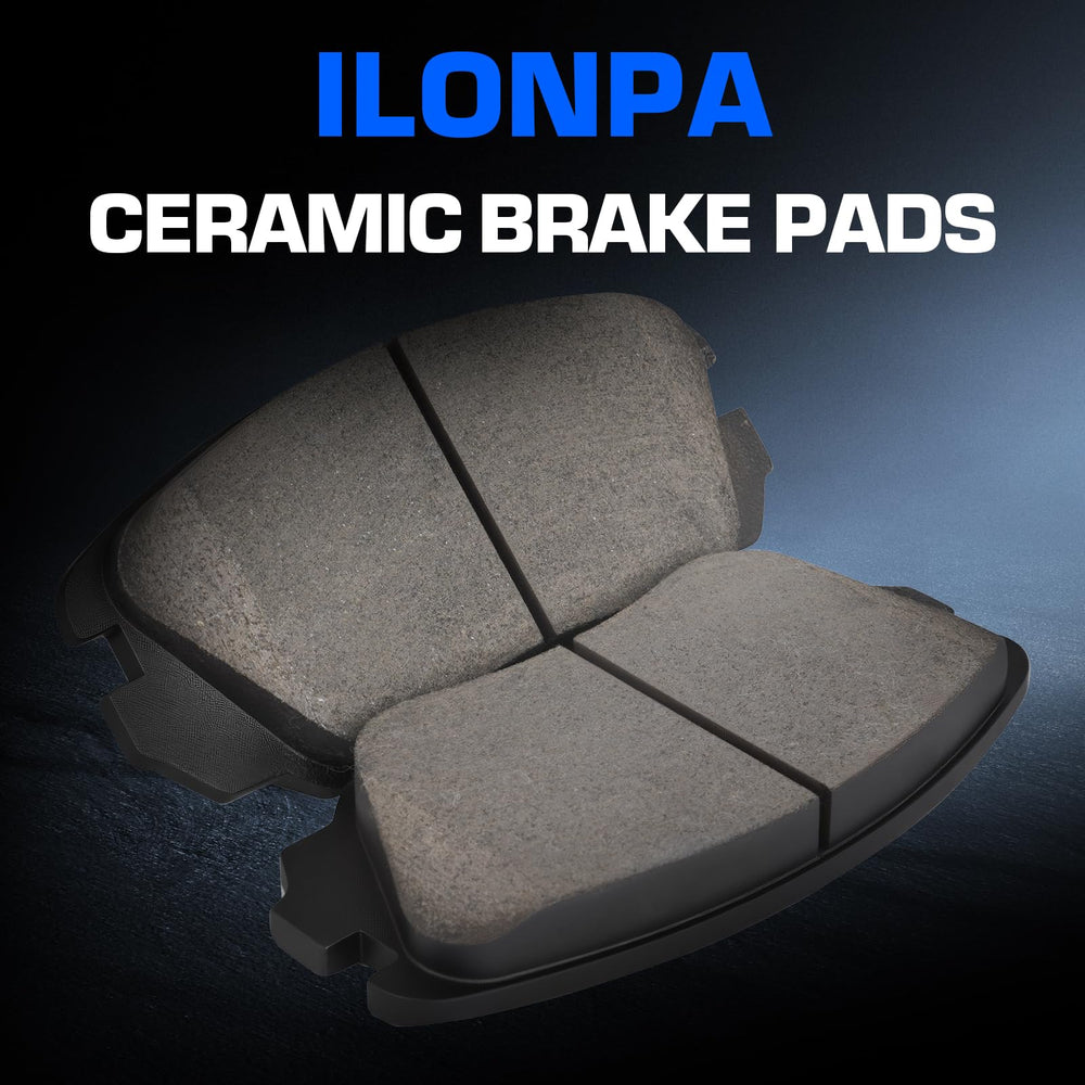 ILONPA backing plate coating close-up showing corrosion protection for durability