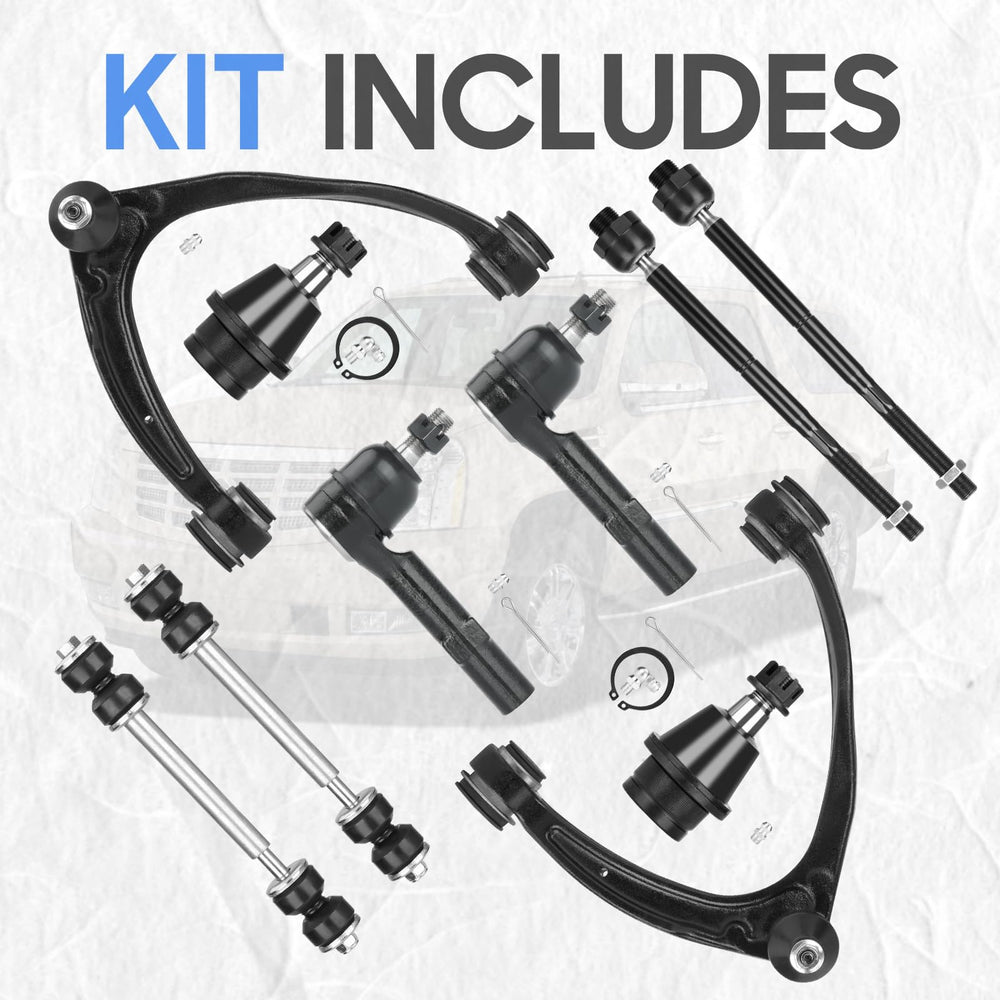 ILONPA sway bar links angle showing solid connectors to reduce body roll
