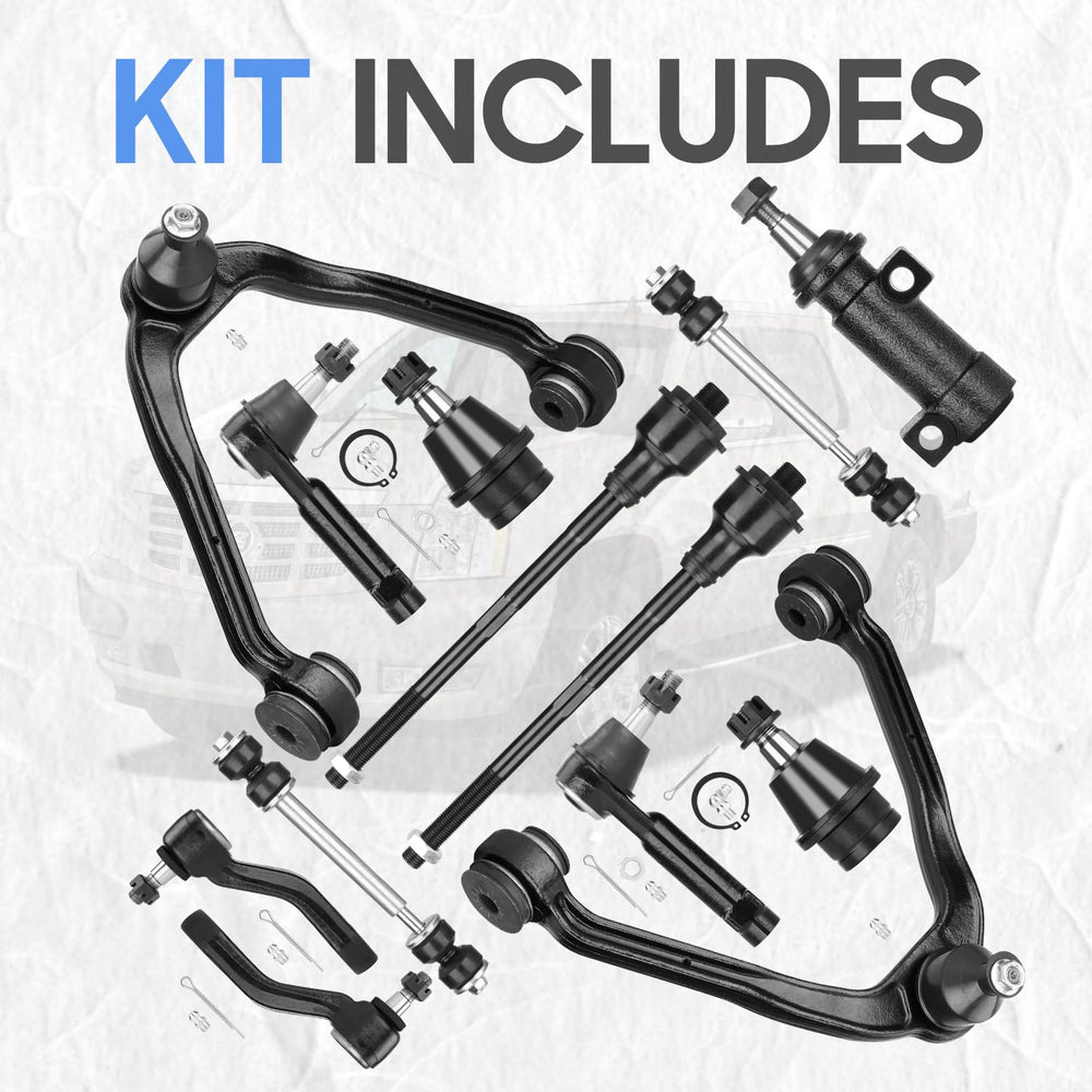 ILONPA tie rod ends group highlighting durable threads and improved steering precision