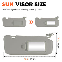 ILONPA visor fabric close-up displays texture and durable finish benefit