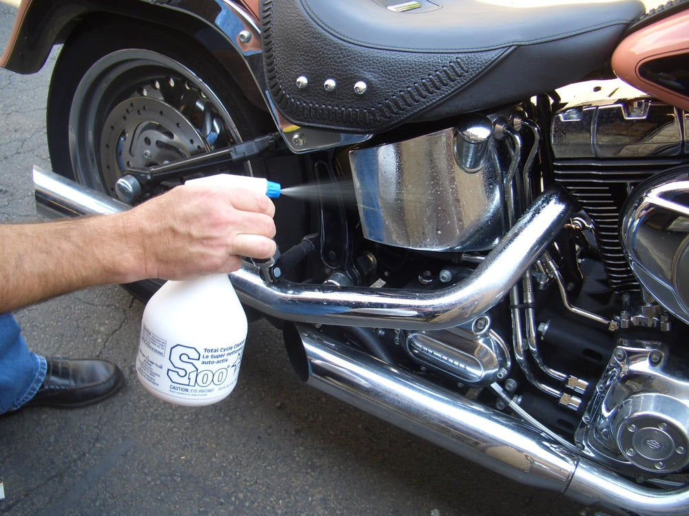 S S100 Total Cycle Cleaner motorcycle spray 33.8 oz – view 2