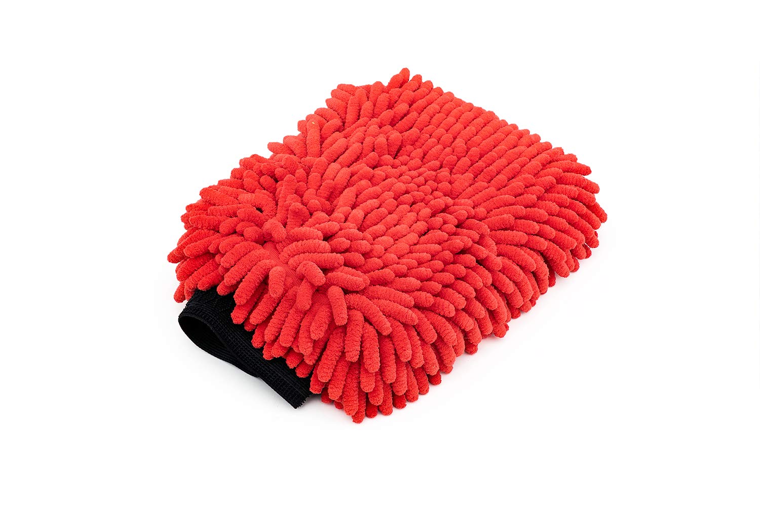 The Rag Company chenille microfibre wash mitts Red 2‑Pack – view 2