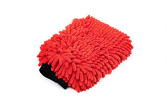 The Rag Company chenille microfibre wash mitts Red 2‑Pack – view 2