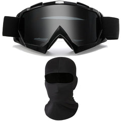 immoono front view showing black frame and smoke lenses for clear vision