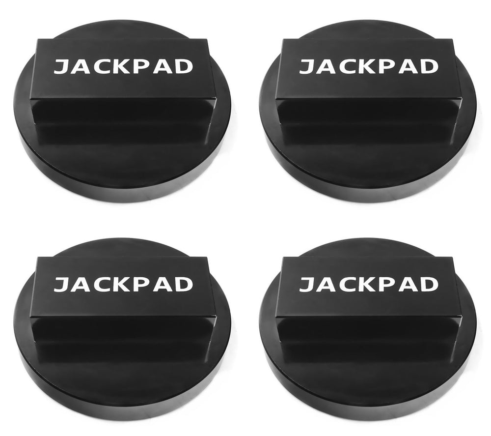 imUfer jack pad front view showing fit and protection