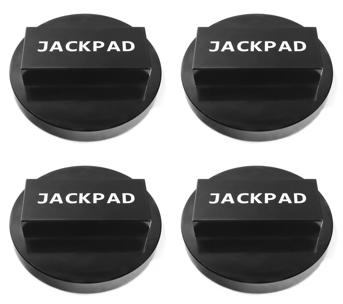 imUfer jack pad front view showing fit and protection