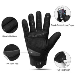 INBIKE hard knuckle close-up highlighting impact protection