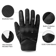 INBIKE palm TPR pad detail for improved abrasion resistance