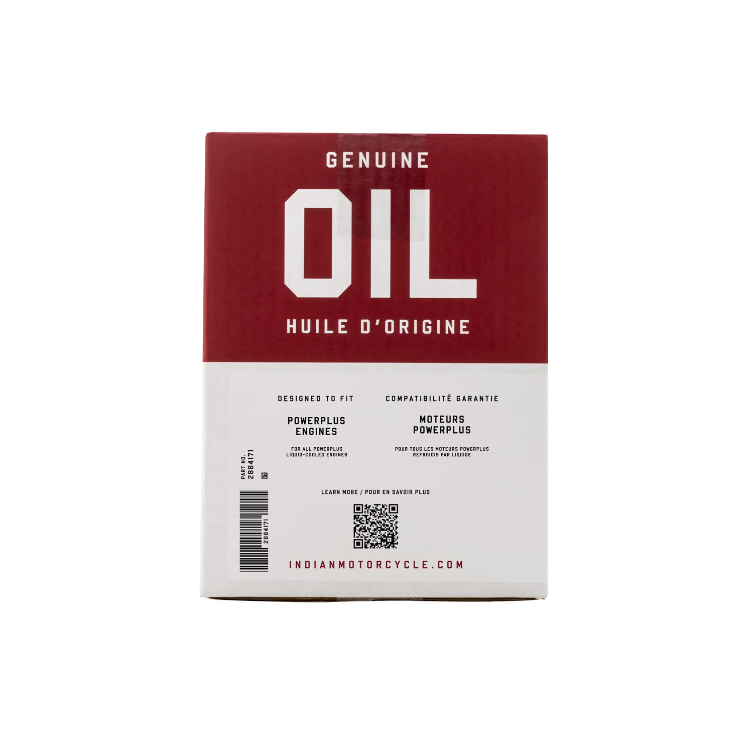 Indian Motorcycle pouring oil illustrating correct fill and level maintenance