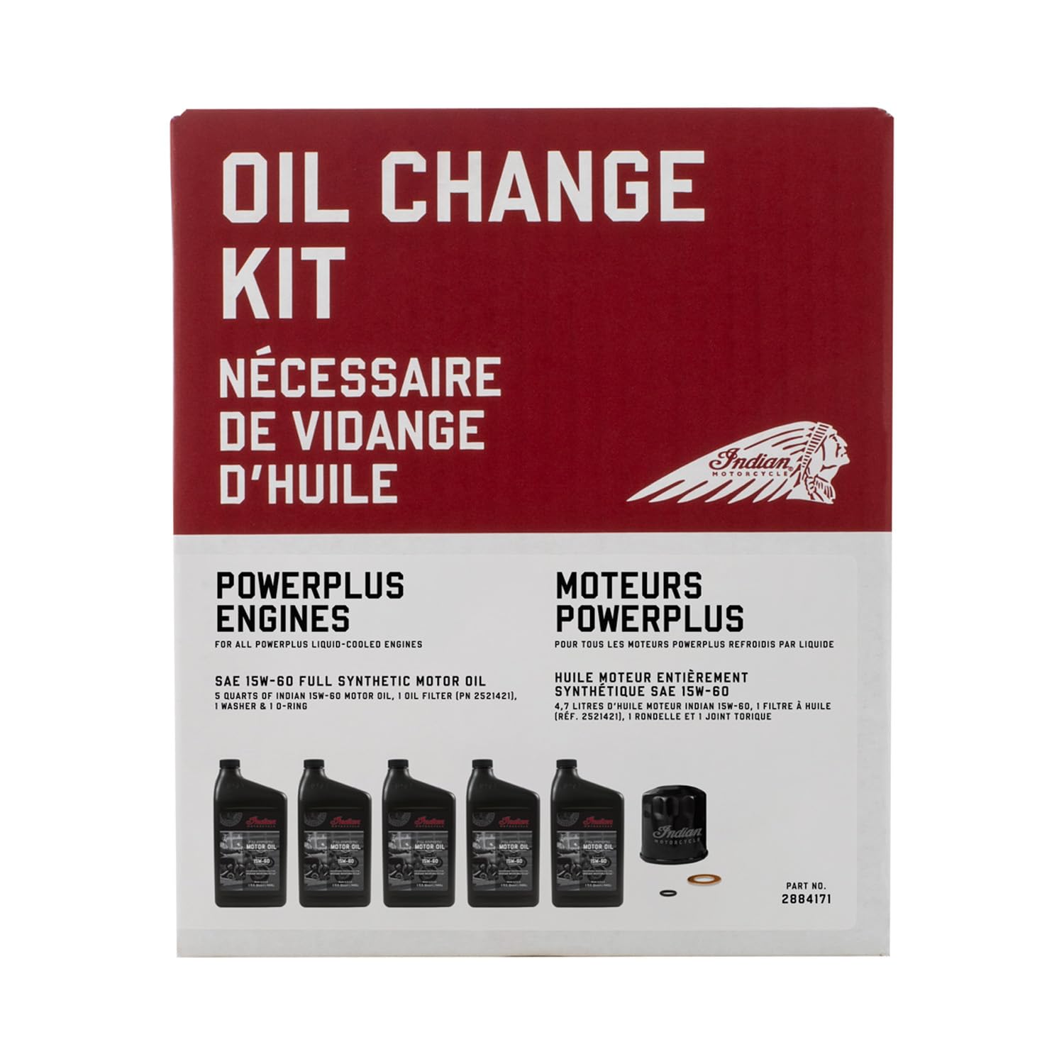 Indian Motorcycle washer and O-ring seals displayed for leak-free installation