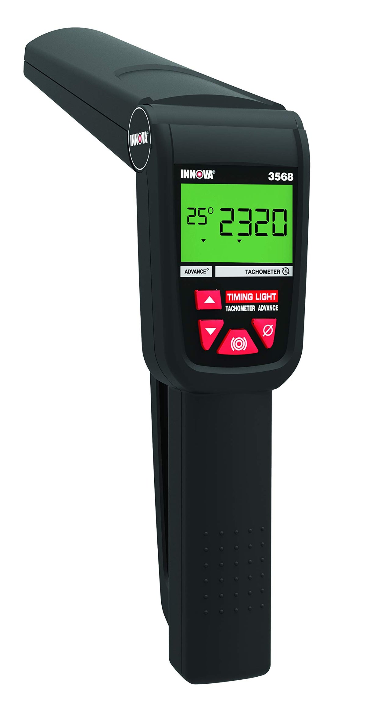 Innova 3568 front display showing split readings for quick diagnostics