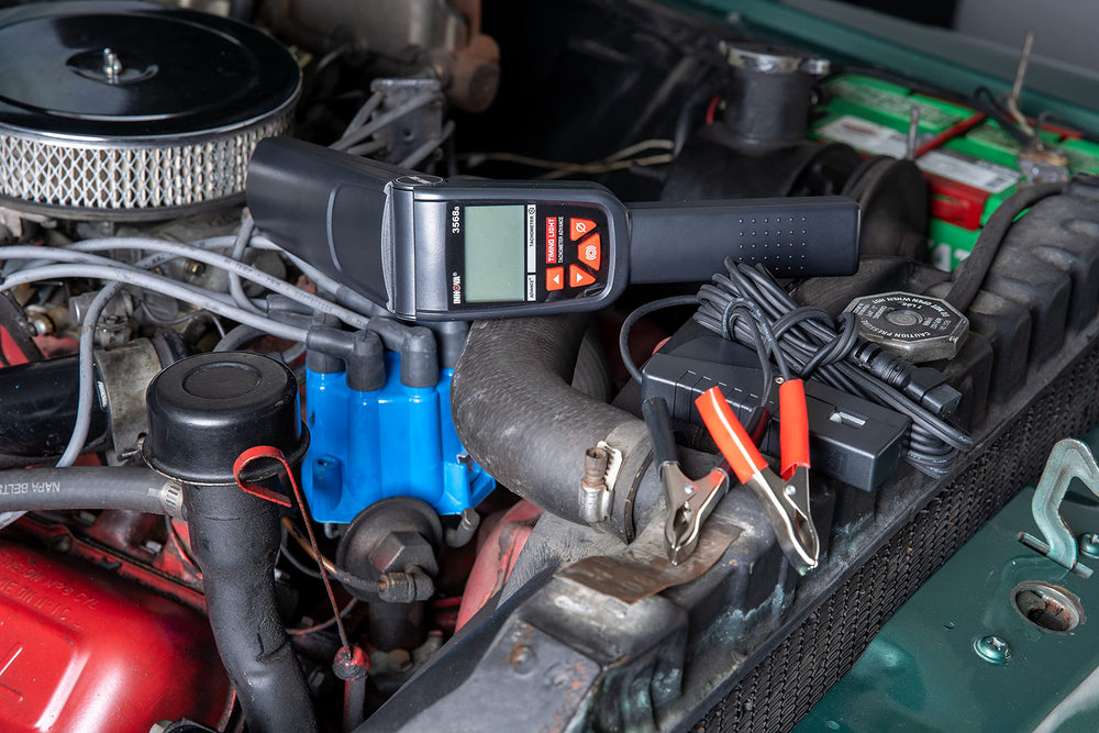 Innova 3568 in use on engine showing fast, reliable tuning feedback