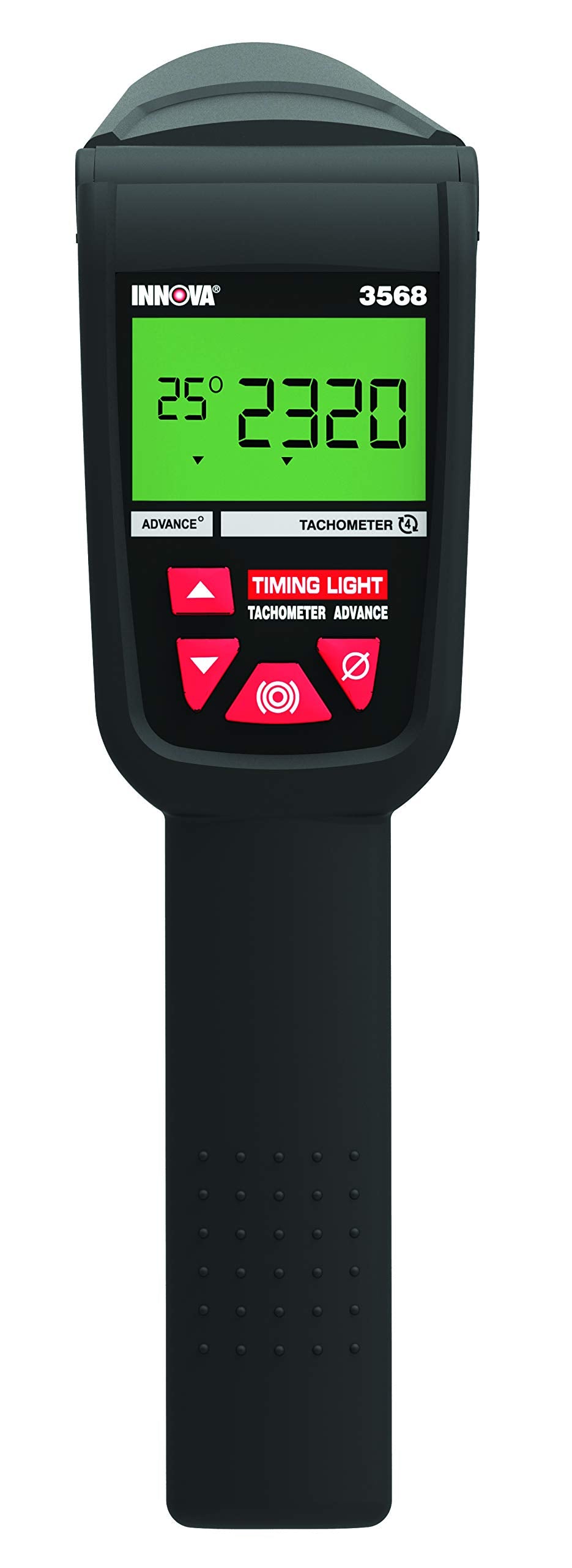 Innova 3568 rotating barrel detail for precise timing mark alignment