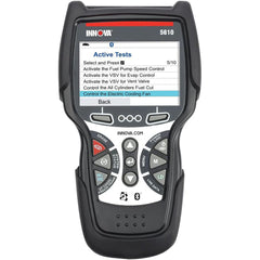 Innova 5610 front view showing screen and easy navigation for quick diagnostics