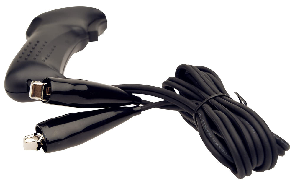 Innova remote starter switch in use under hood enabling single-person engine start