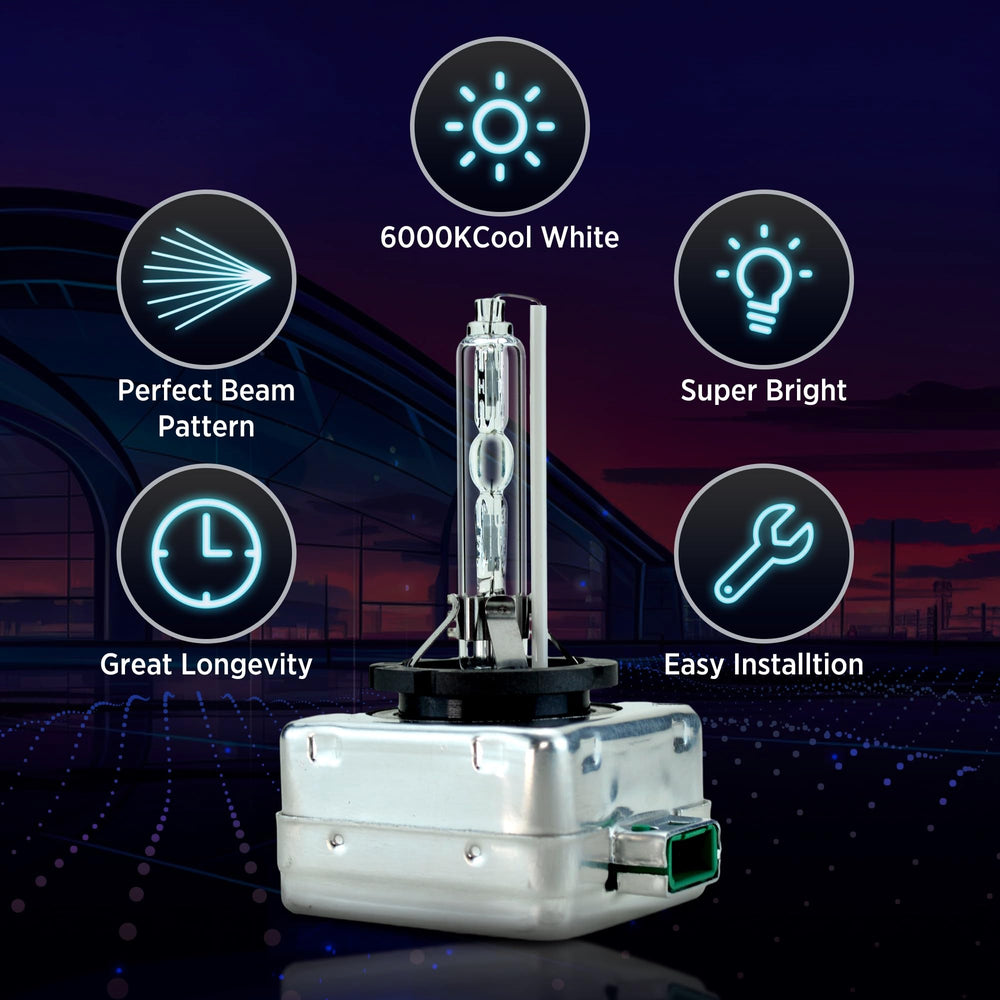 Innovited label and part numbers on bulb showing OEM compatibility