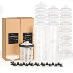 InoKraft front view showing cup kit and liners for fast swaps and less cleanup
