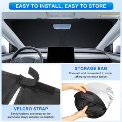 INSAUTO neatly folded into included pouch for compact storage convenience