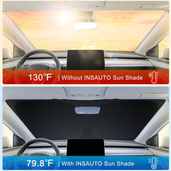 INSAUTO installed inside a Highlander demonstrating cooler cabin and easy use