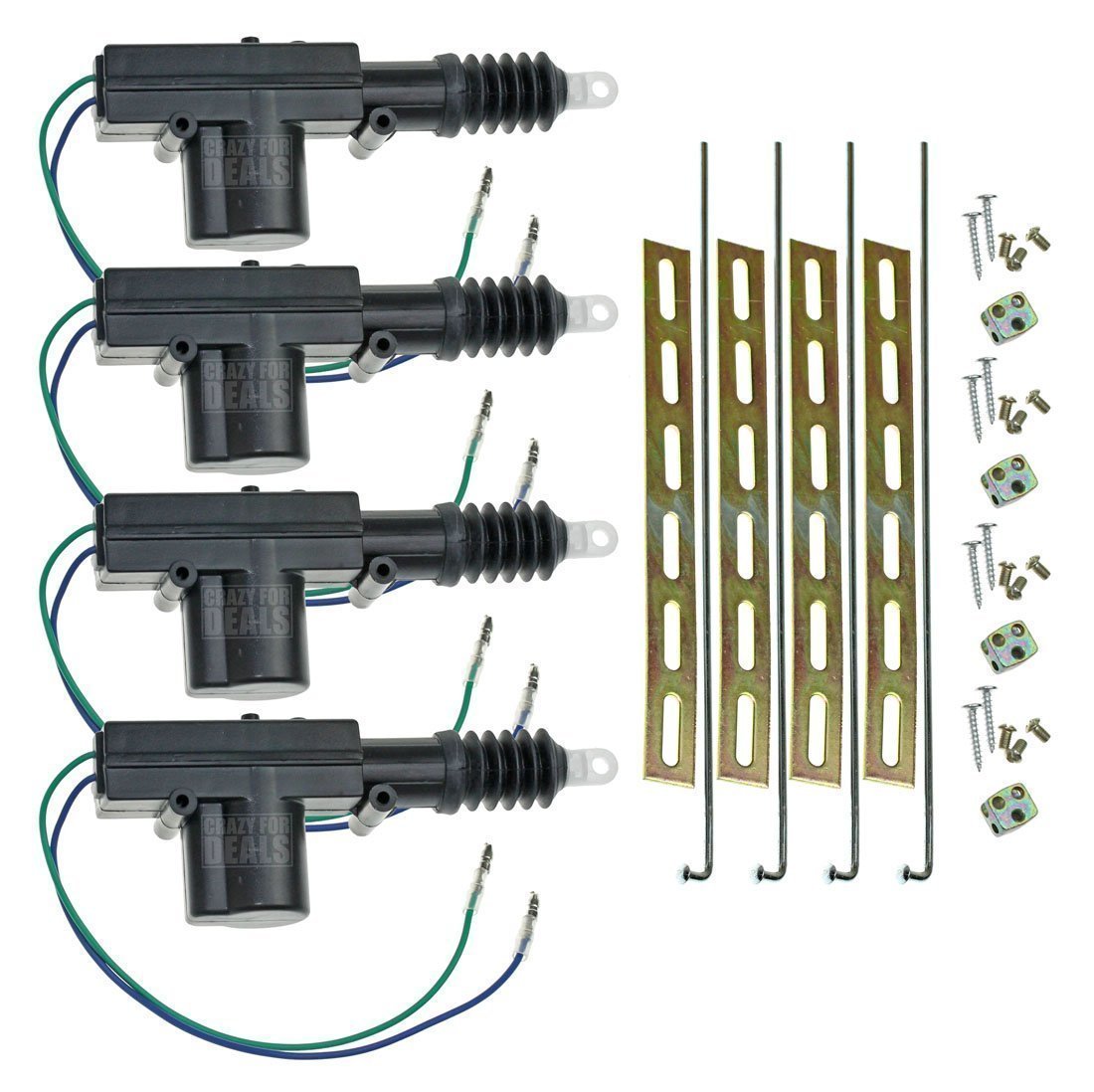 InstallGear actuator front view showing compact motor and benefit of space-saving fit