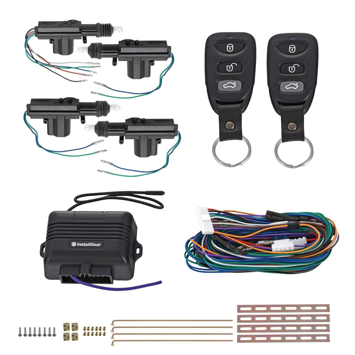 InstallGear front package showing components and benefit of complete kit