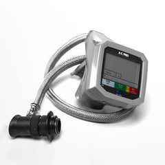 InterDynamics trigger dispenser close-up showing ergonomic control for precise refrigerant flow