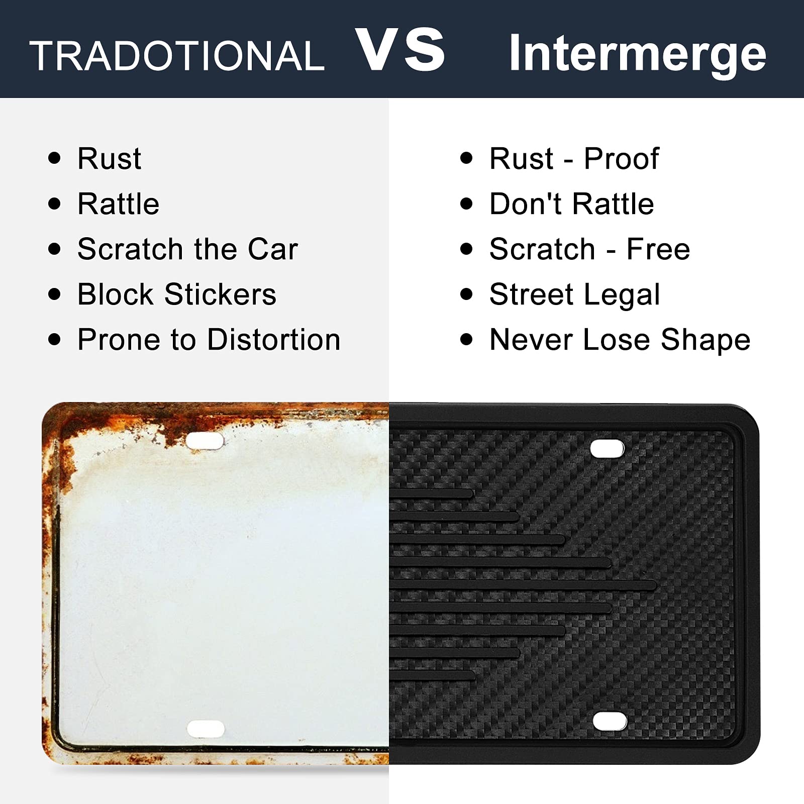 Intermerge close-up TPU texture highlighting flexibility and paint safety
