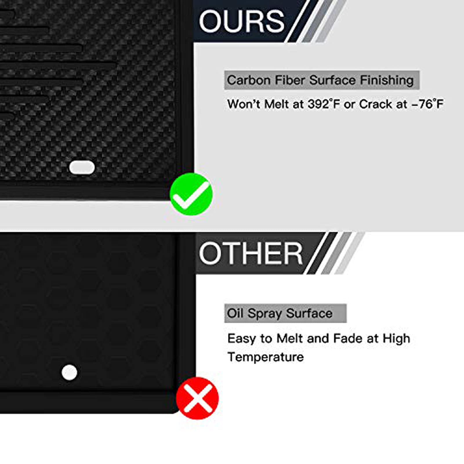 Intermerge installed on car rear demonstrating camera-friendly design