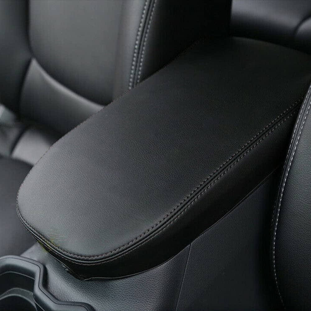 INTGET front view of console cover showing sleek black finish and fit