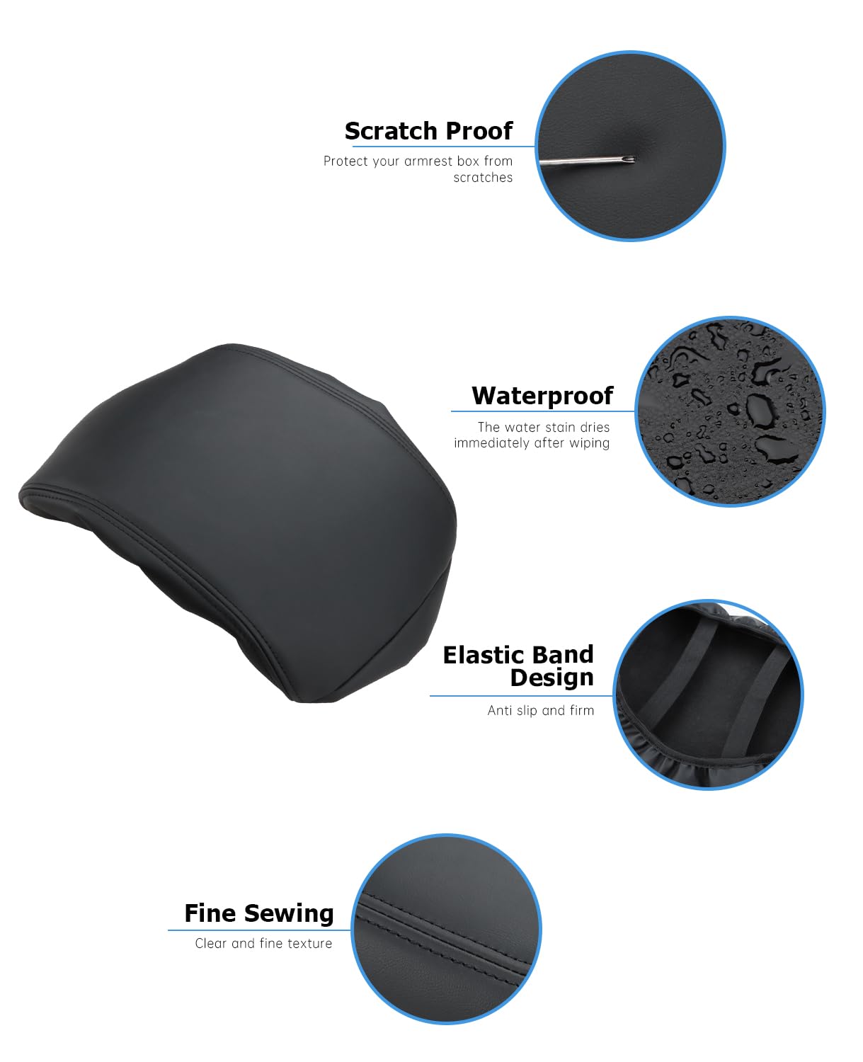 INTGET installed cover in Lexus GX 550 interior demonstrating upgraded look