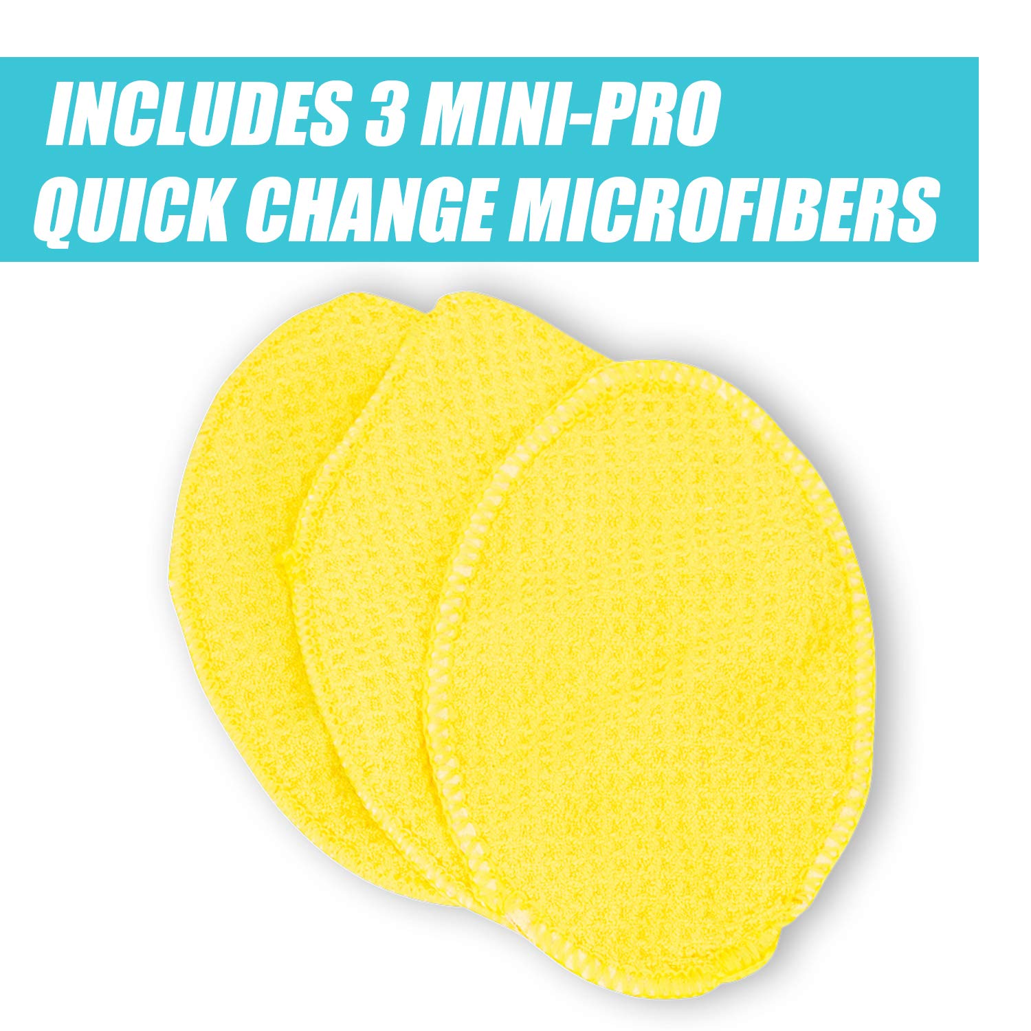 Invisible Glass reusable microfiber pad texture lifting haze and residue