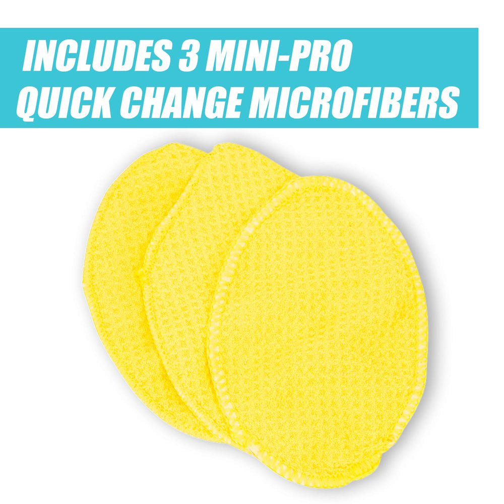 Invisible Glass reusable microfiber pad texture lifting haze and residue